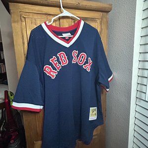 SOLD -  Mitchell & Ness Boston Red Sox #9 - Ted Williams Baseball Jersey -XXL